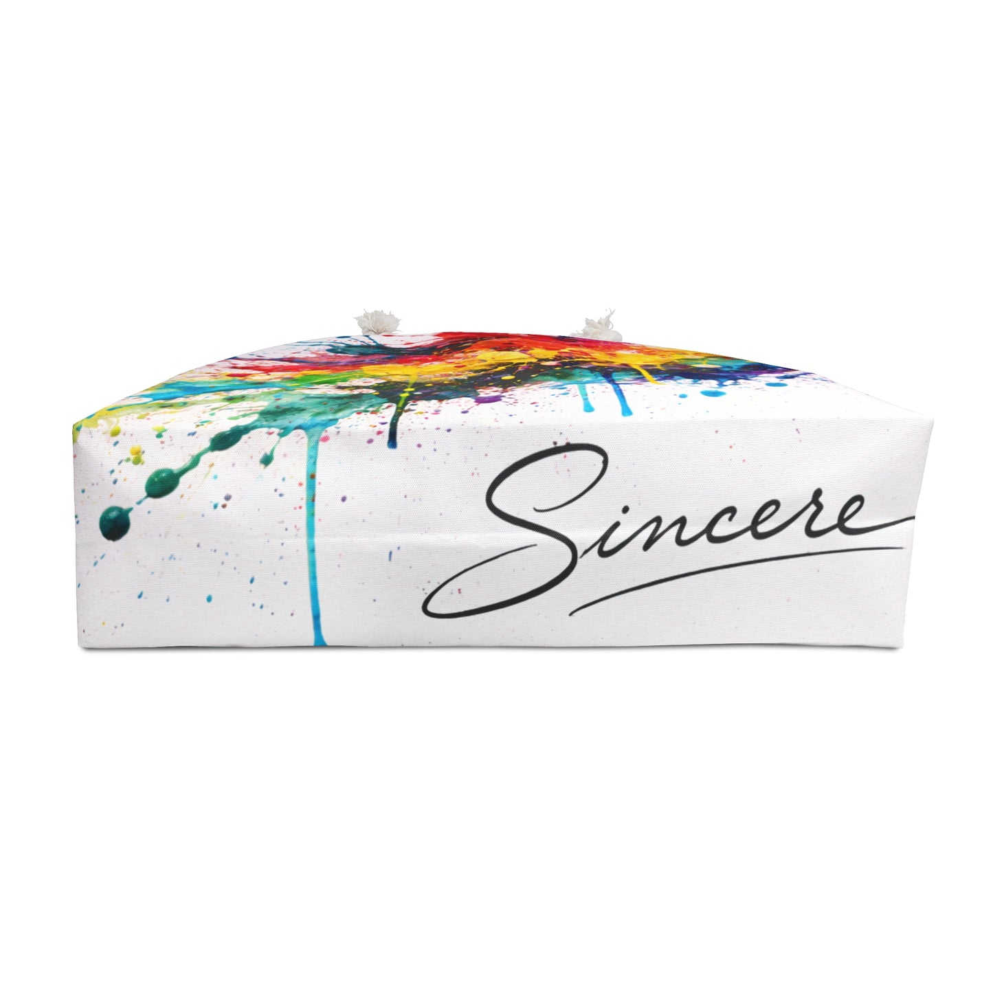 Color Splash Weekender Bag — Vibrant Paint Splash Travel Tote