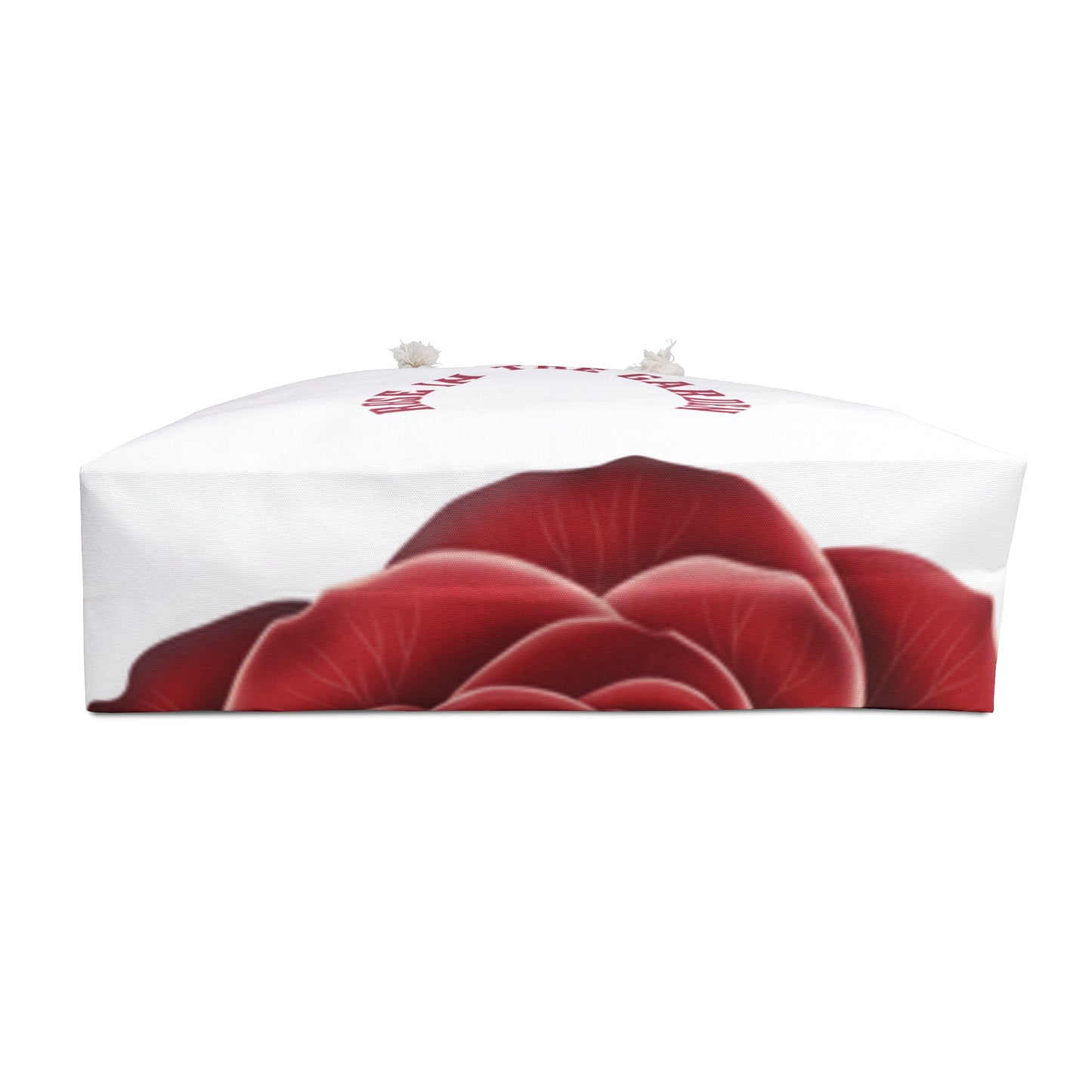 Rose In The Garden Weekender Bag – Red Rose Floral Travel Tote