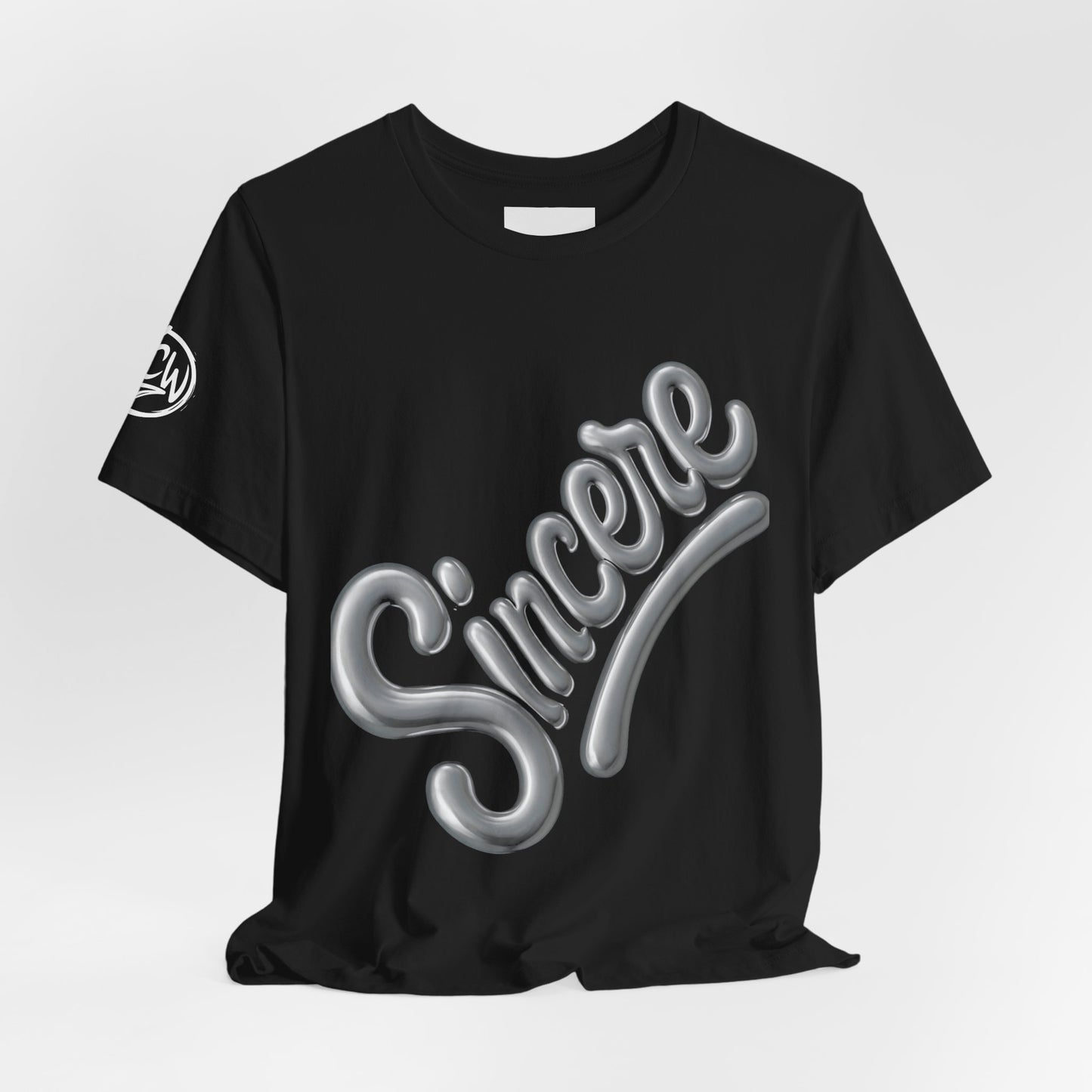Sincere Graphic Tee, Unisex Short Sleeve Shirt, Casual Wear, Streetwear Fashion, Gift for Him/Her, Everyday Essentials