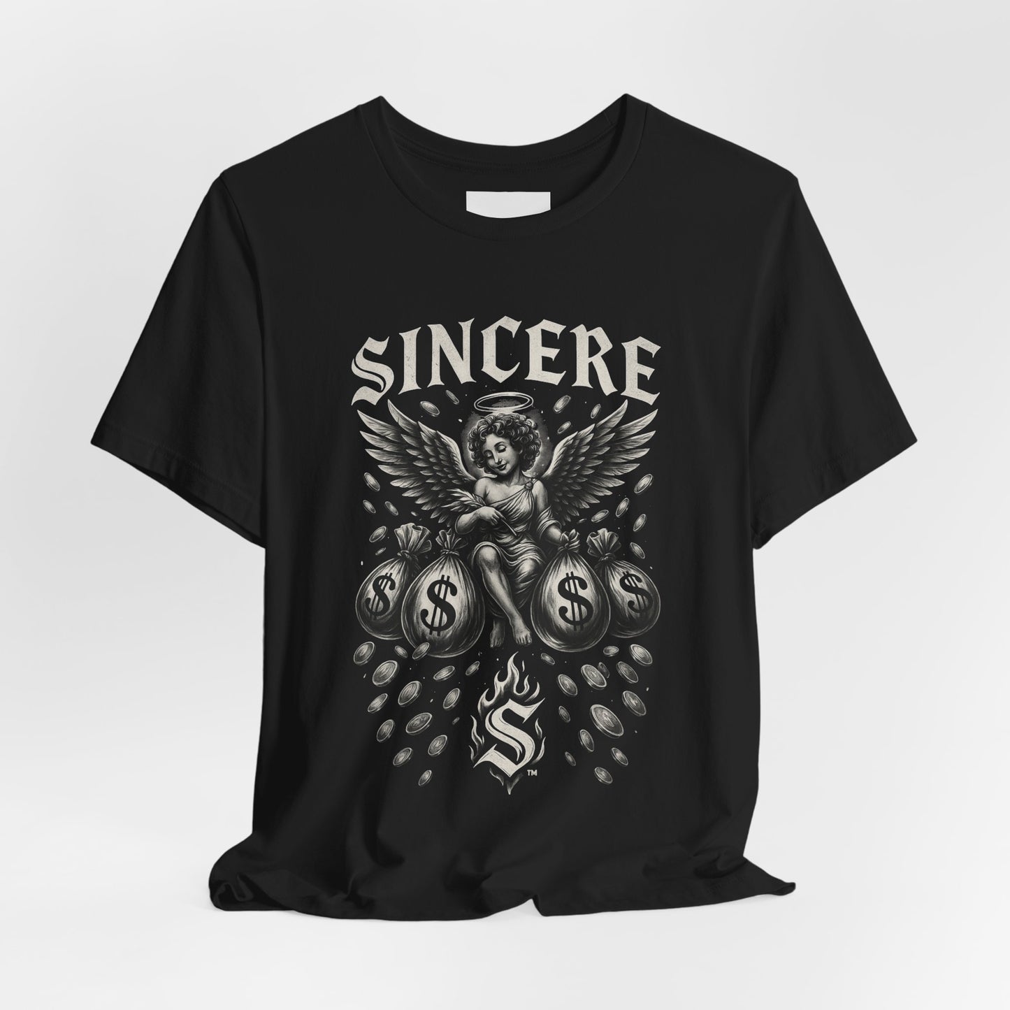 Money, angel T-shirt