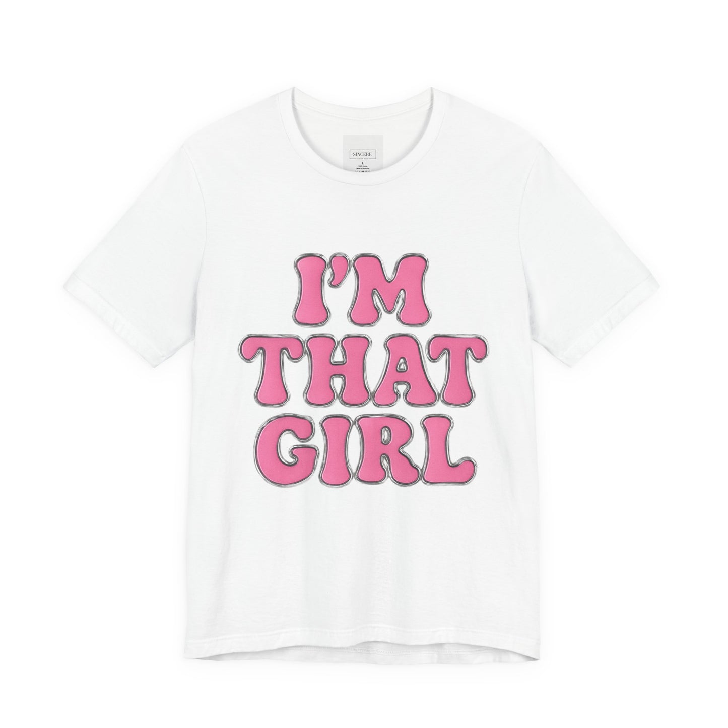 I'm That Girl Unisex Tee, Vintage Style T-Shirt, Casual Graphic Tee, Affirmation Gift, Fun Fashion for All