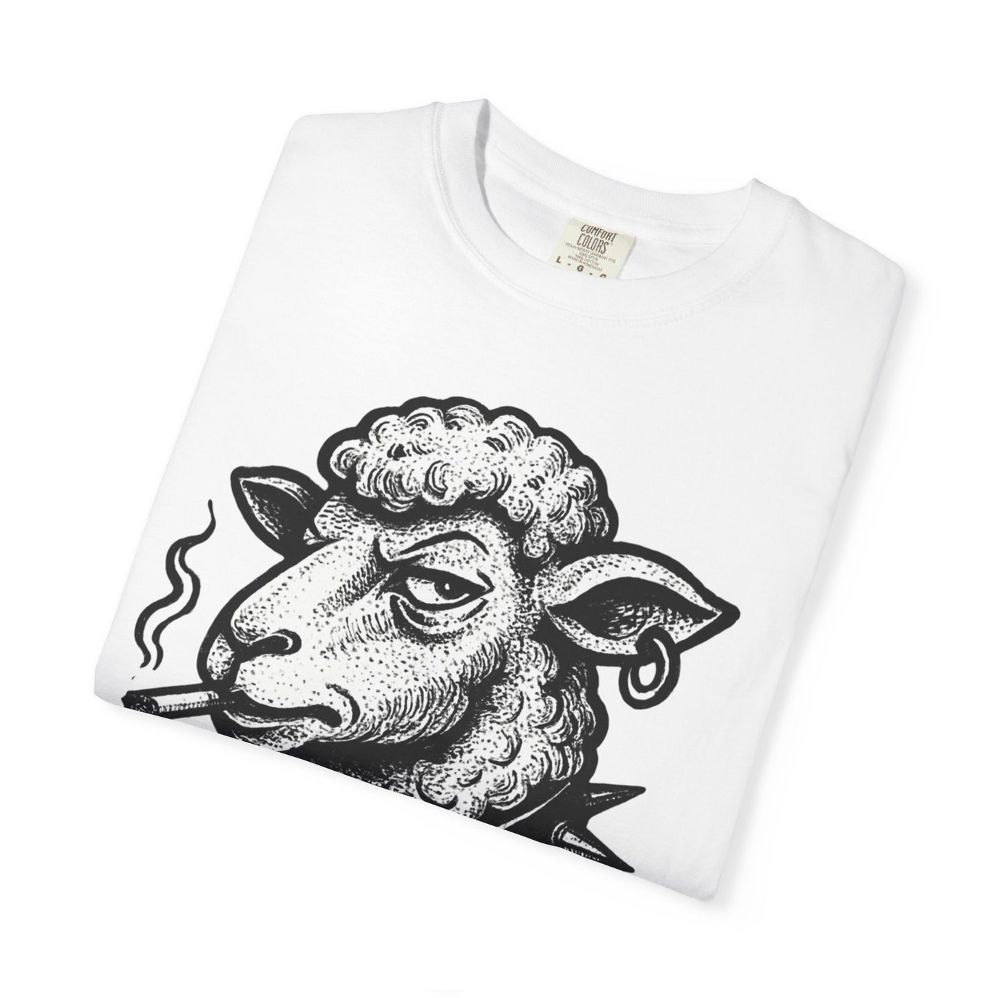 T-Shirt — "Baaad Attitude" Sheep Graphic Tee