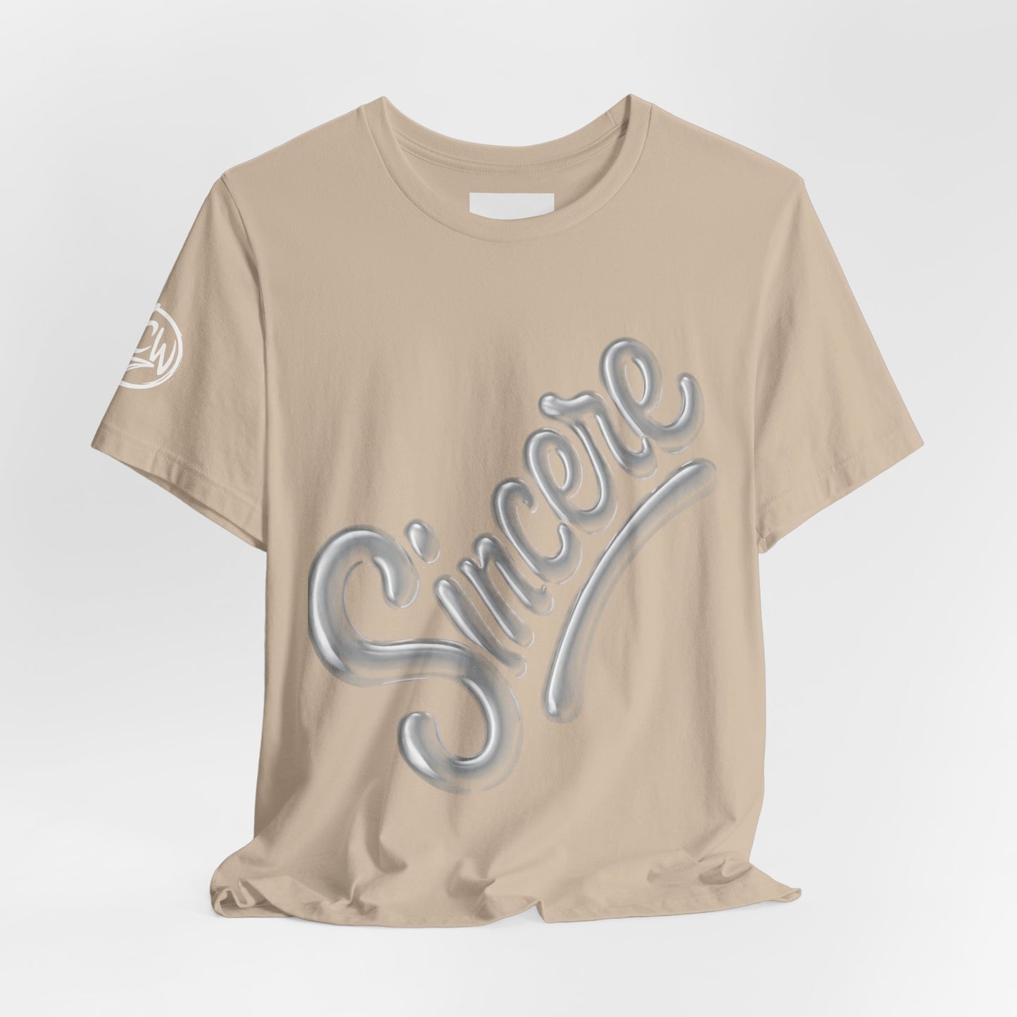 Sincere Graphic Tee, Unisex Short Sleeve Shirt, Casual Wear, Streetwear Fashion, Gift for Him/Her, Everyday Essentials