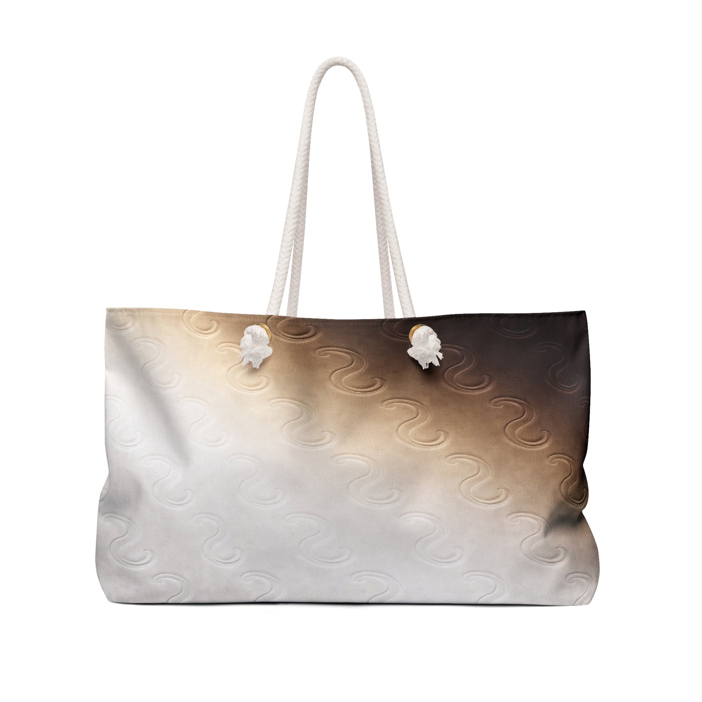 Monogram Ombre Weekender Bag – Neutral Swirl 'S' Travel Tote