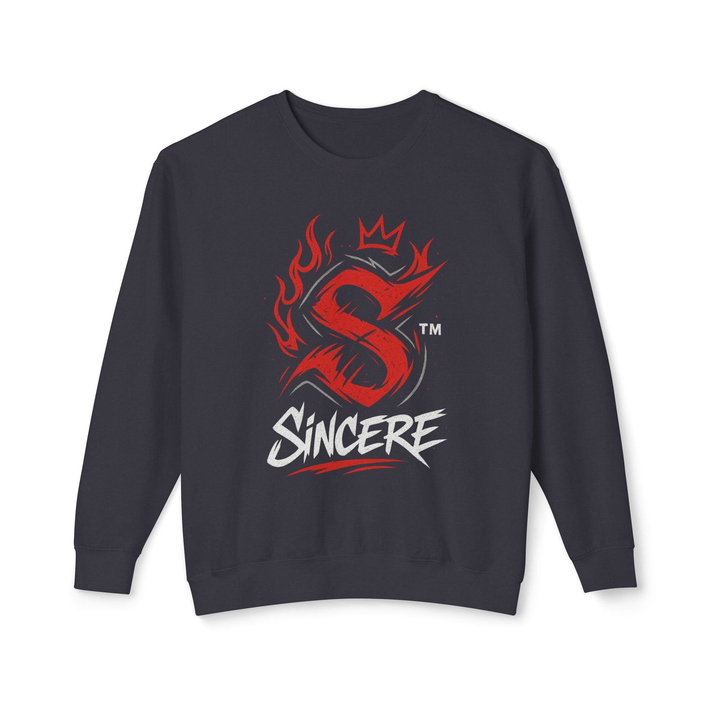 Sincere Flame Logo Sweatshirt — Crowned 'S' Crewneck