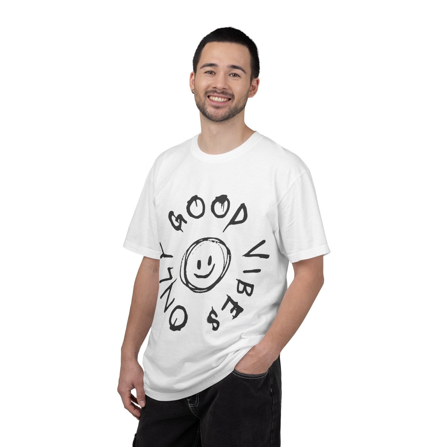 Good Vibes Smiley T-Shirt