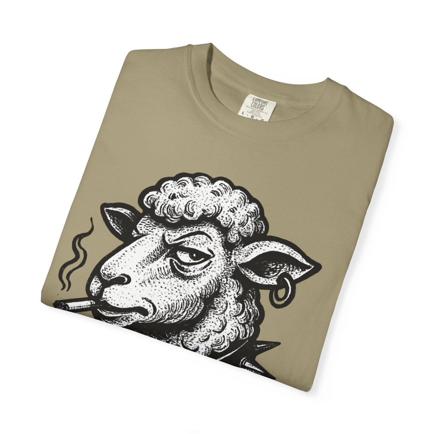 T-Shirt — "Baaad Attitude" Sheep Graphic Tee