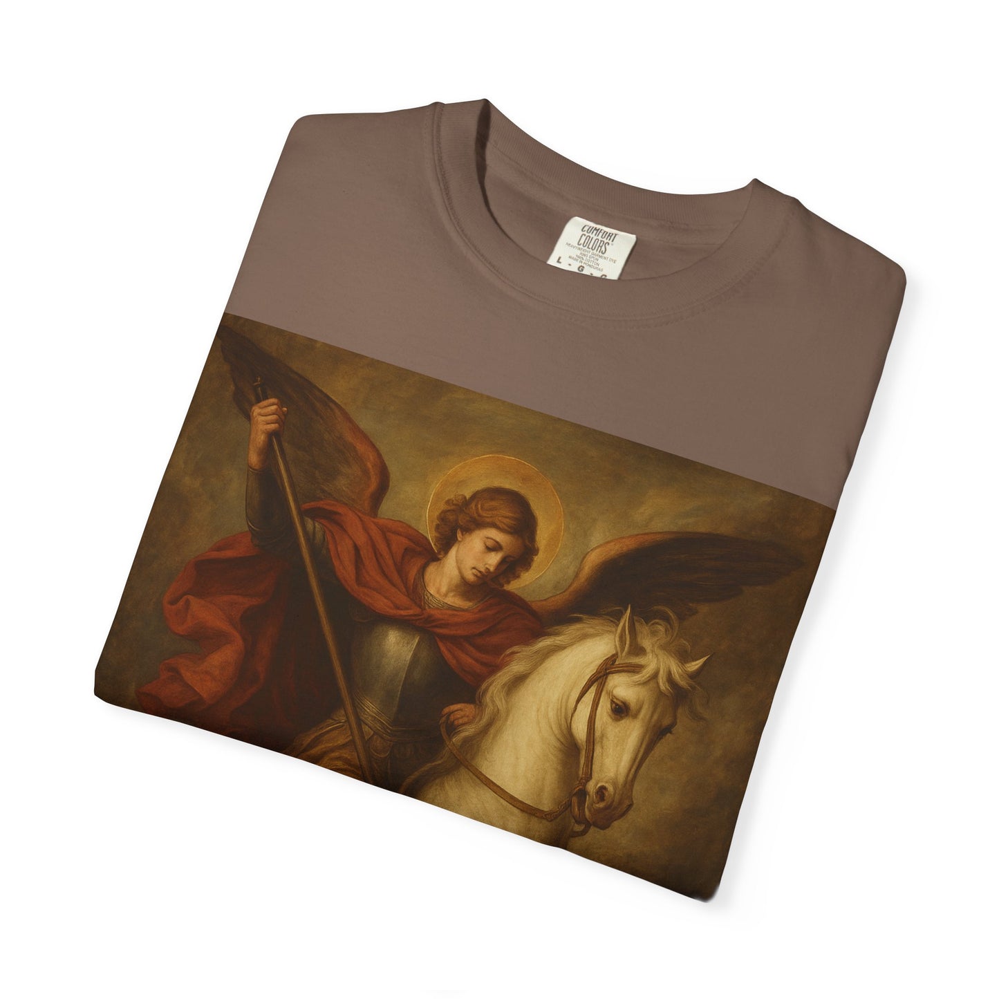 Saint George & the Dragon T-Shirt — Classic Religious Art Print Tee