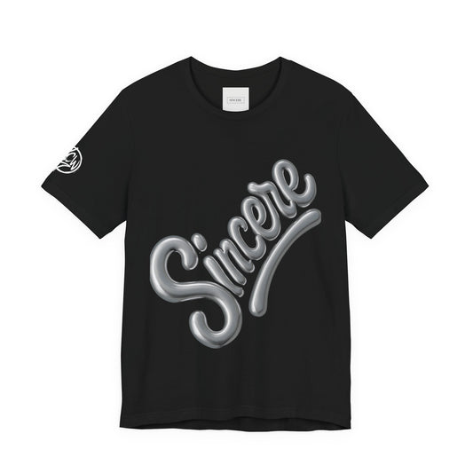 Sincere Graphic Tee, Unisex Short Sleeve Shirt, Casual Wear, Streetwear Fashion, Gift for Him/Her, Everyday Essentials