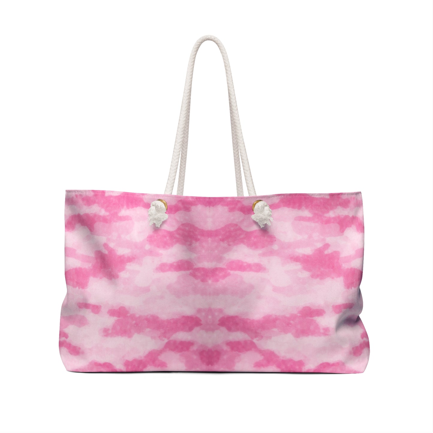 Pink Cloud Koi Weekender Bag — Large Travel Tote for Beach & Weekend Getaways