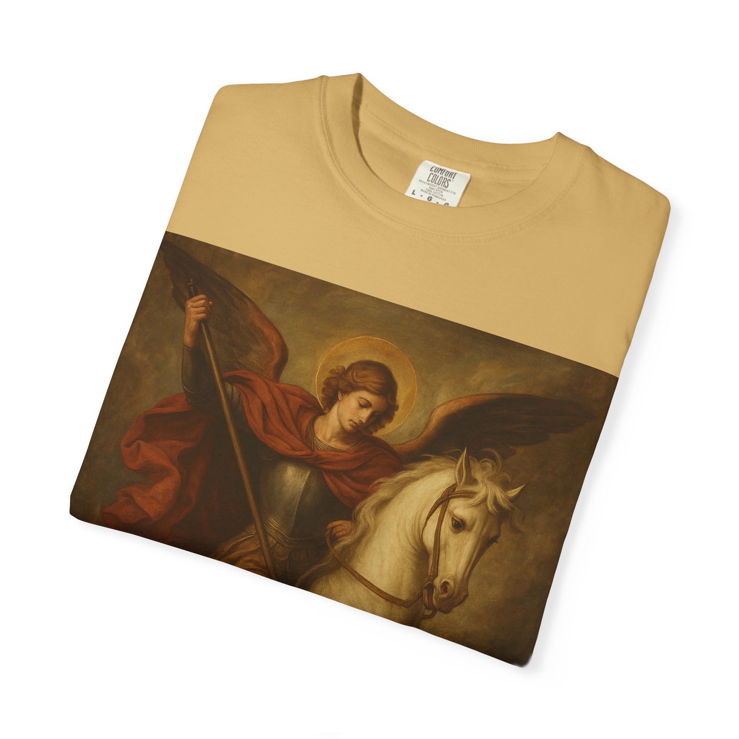 Saint George & the Dragon T-Shirt — Classic Religious Art Print Tee