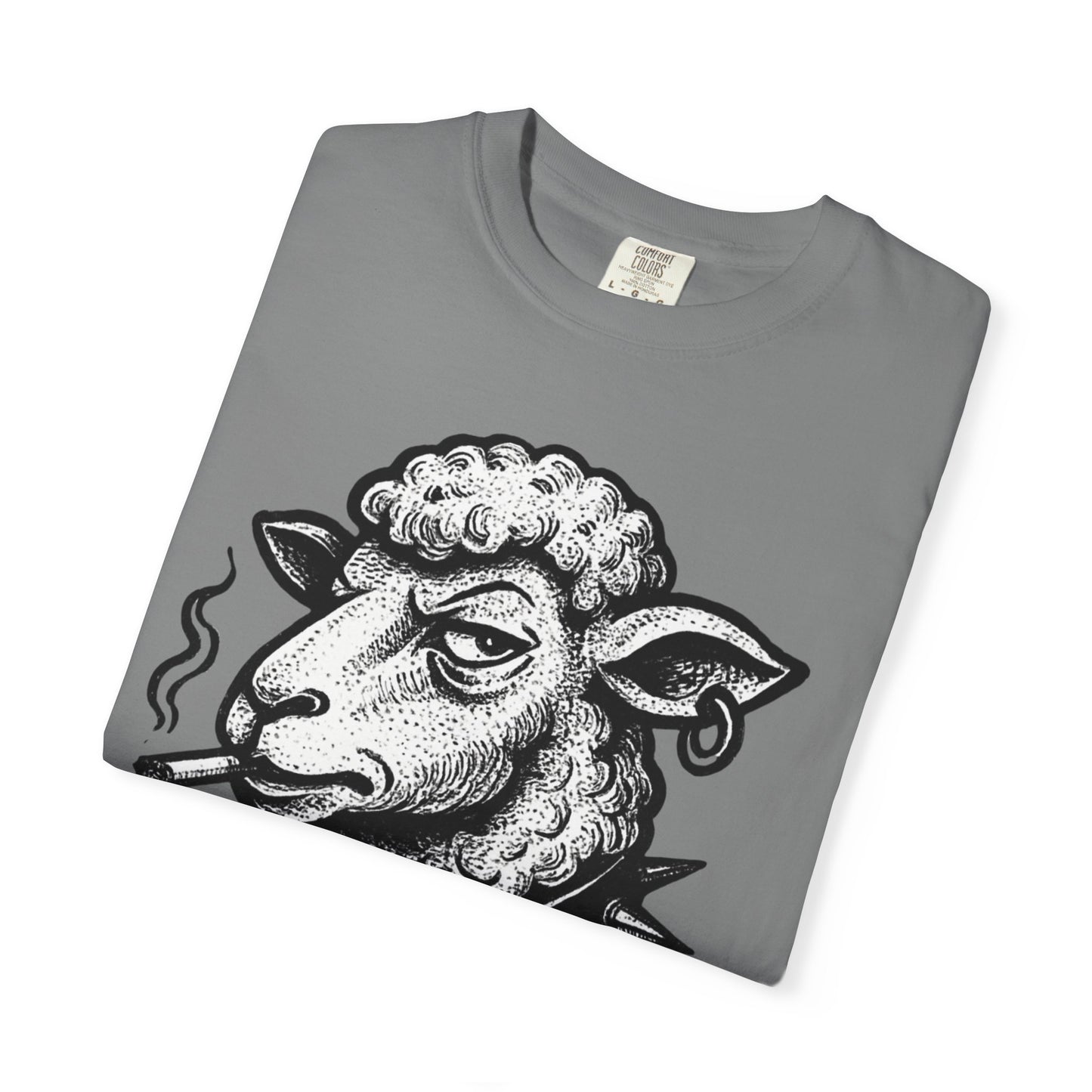 T-Shirt — "Baaad Attitude" Sheep Graphic Tee