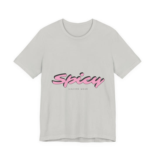 Spicy Logo T-Shirt — Bold Spicy Graphic Tee