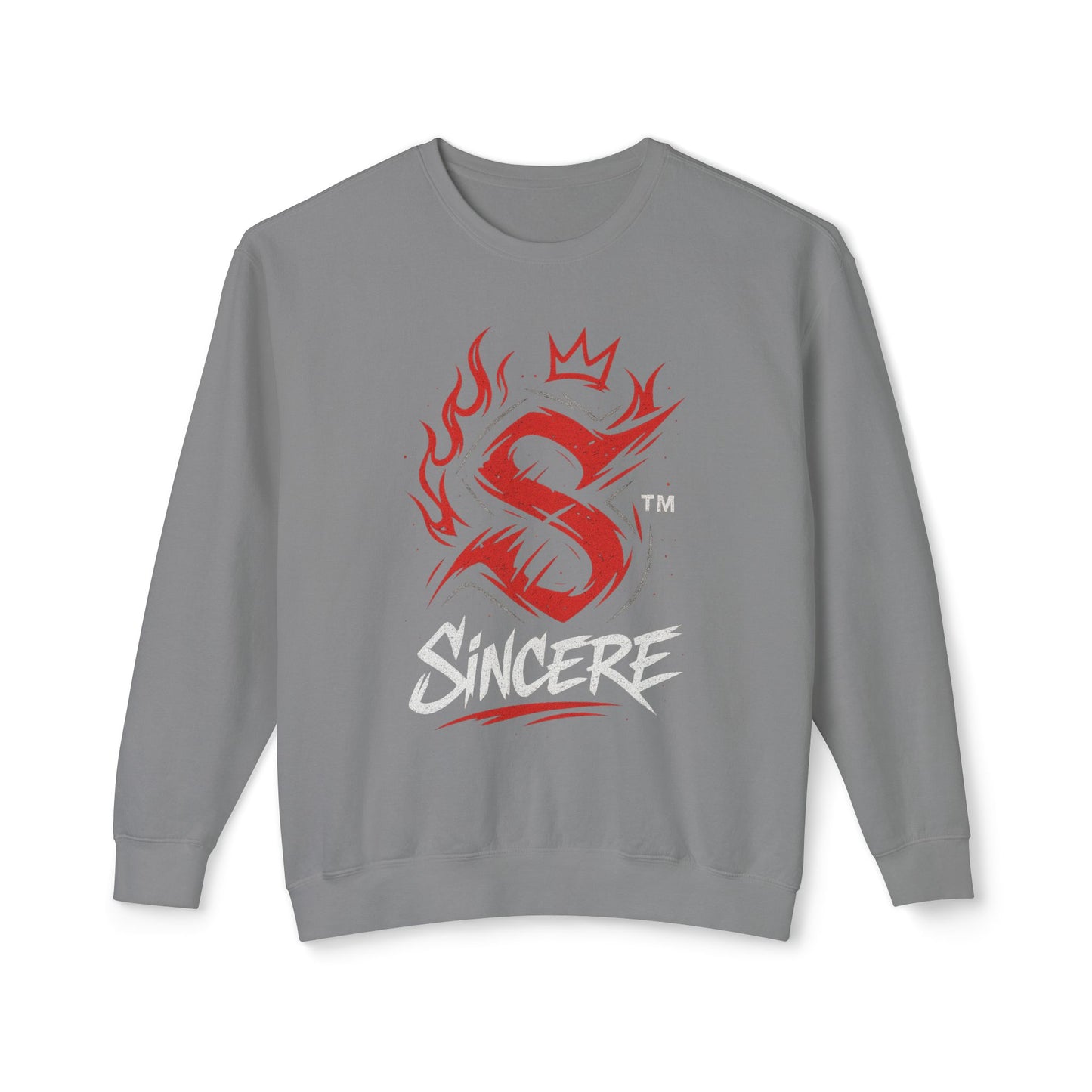 Sincere Flame Logo Sweatshirt — Crowned 'S' Crewneck