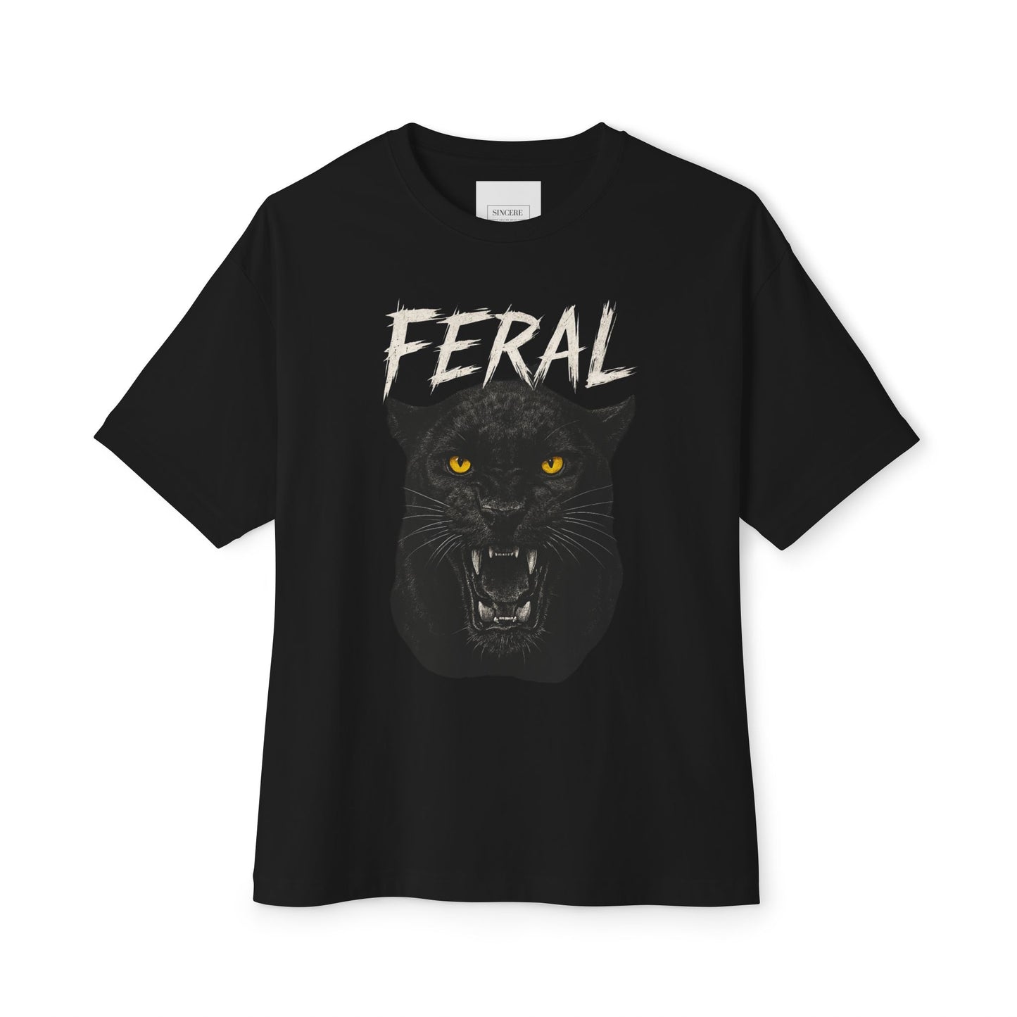 Sincere Oversized Boxy Tee — Relaxed Fit Unisex T-Shirt