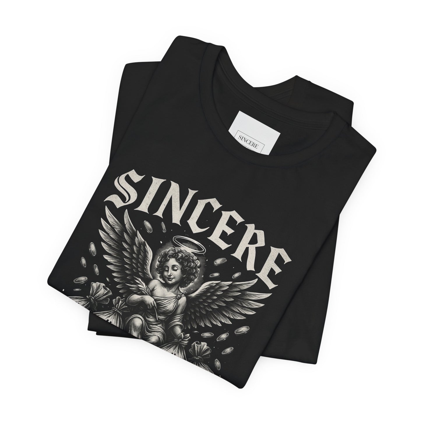 Money, angel T-shirt