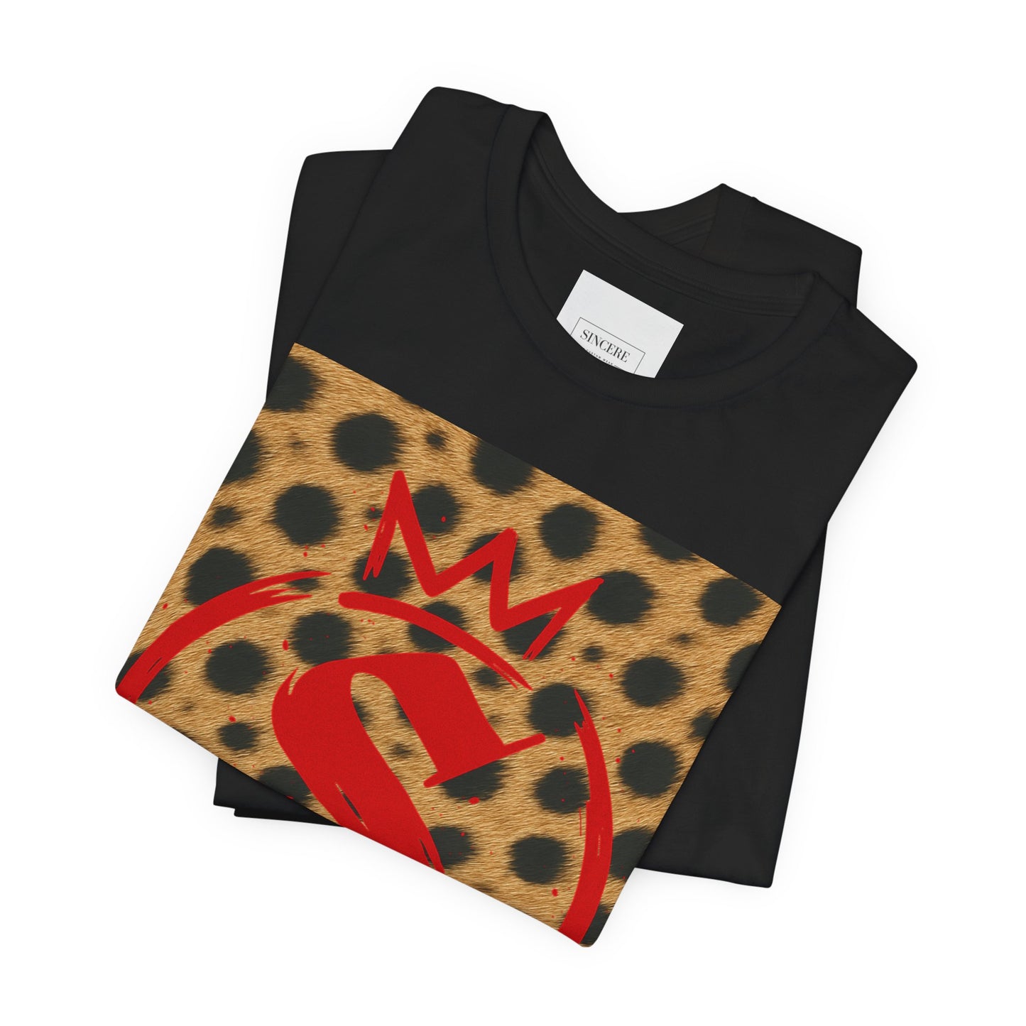 Sincere Animal Print Tee Shirt