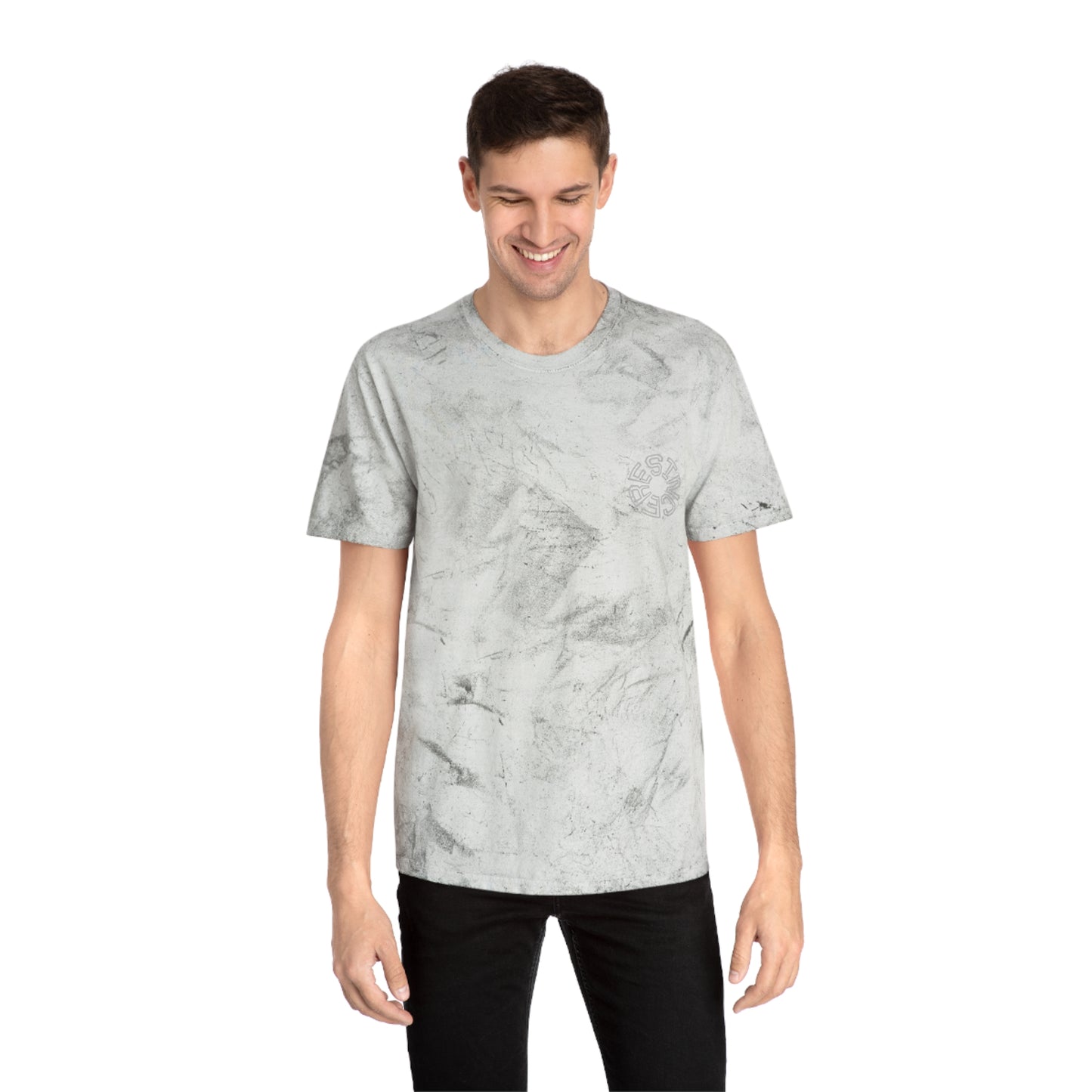 Sincere Unisex Color Blast T-Shirt, Unique Graphic Tee, Trendy Casual Wear, Summer Outfit, Gift for Friends