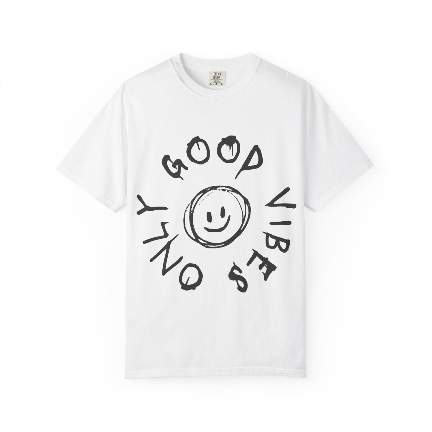 Good Vibes Smiley T-Shirt