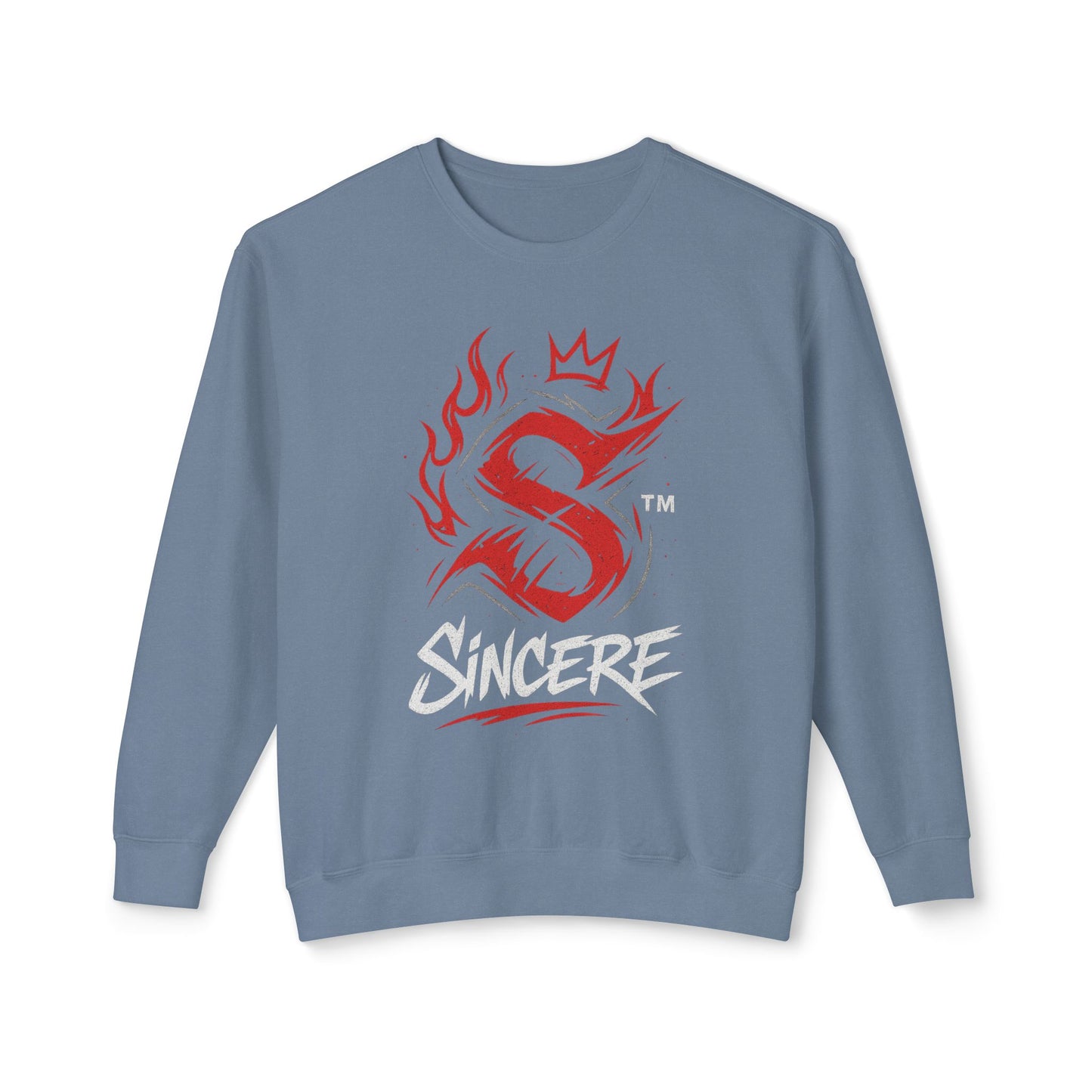 Sincere Flame Logo Sweatshirt — Crowned 'S' Crewneck