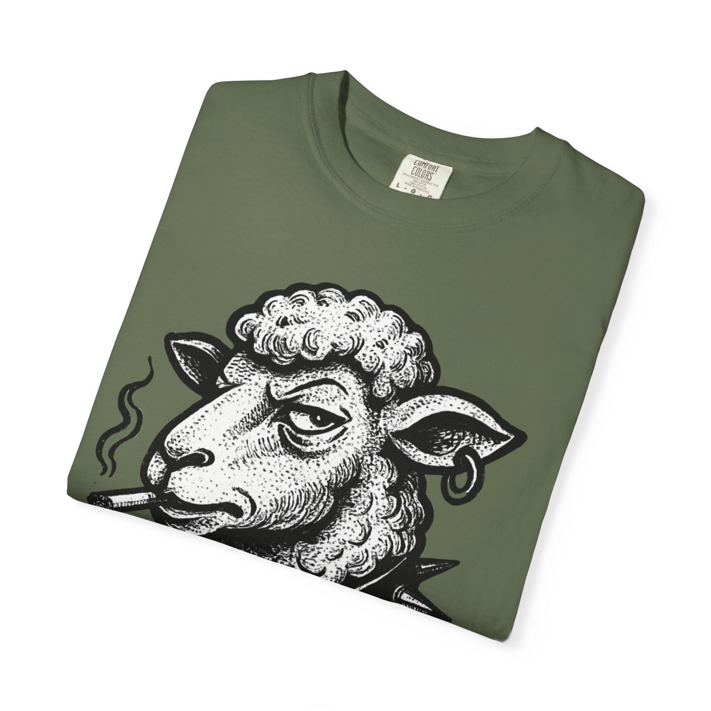 T-Shirt — "Baaad Attitude" Sheep Graphic Tee