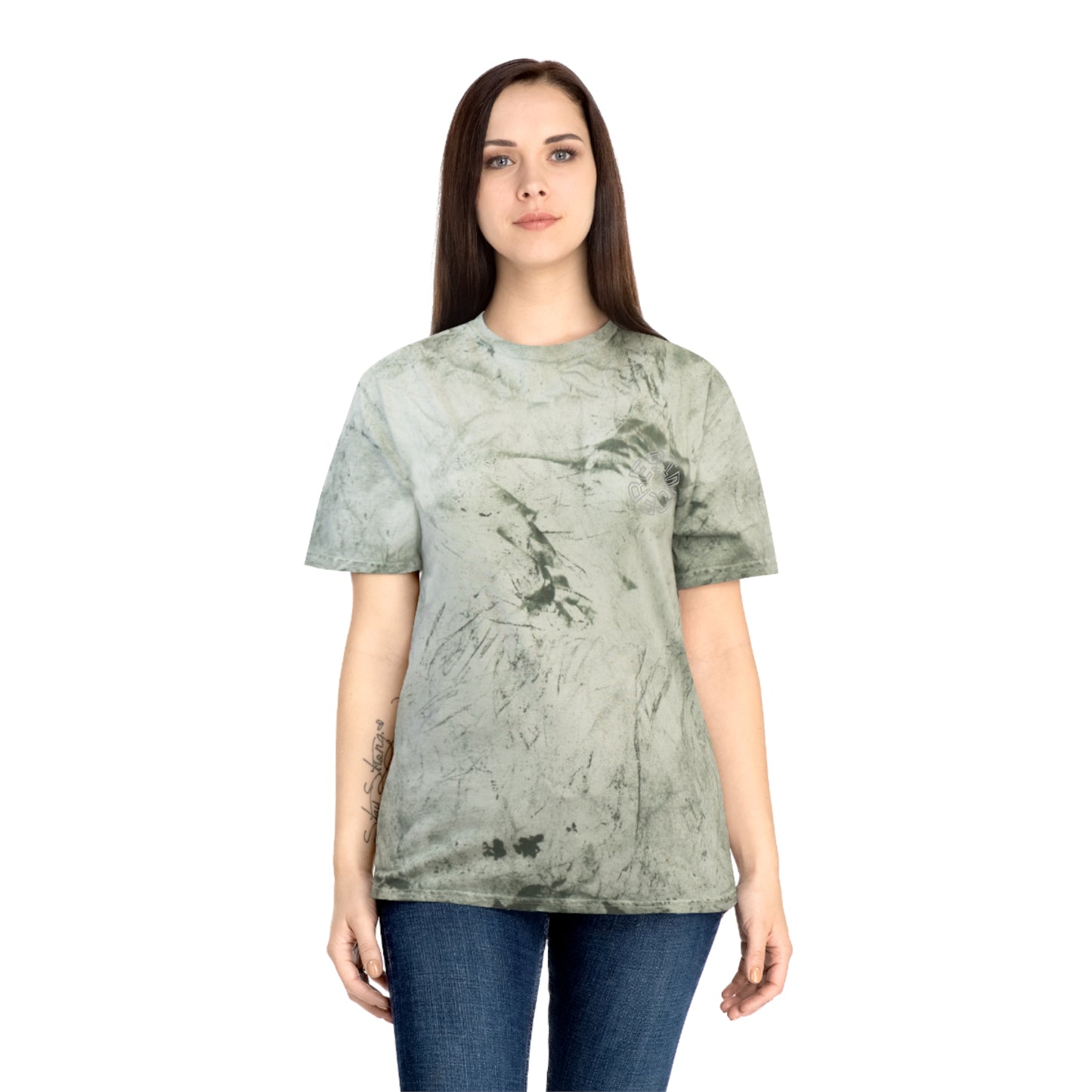 Sincere Unisex Color Blast T-Shirt, Unique Graphic Tee, Trendy Casual Wear, Summer Outfit, Gift for Friends