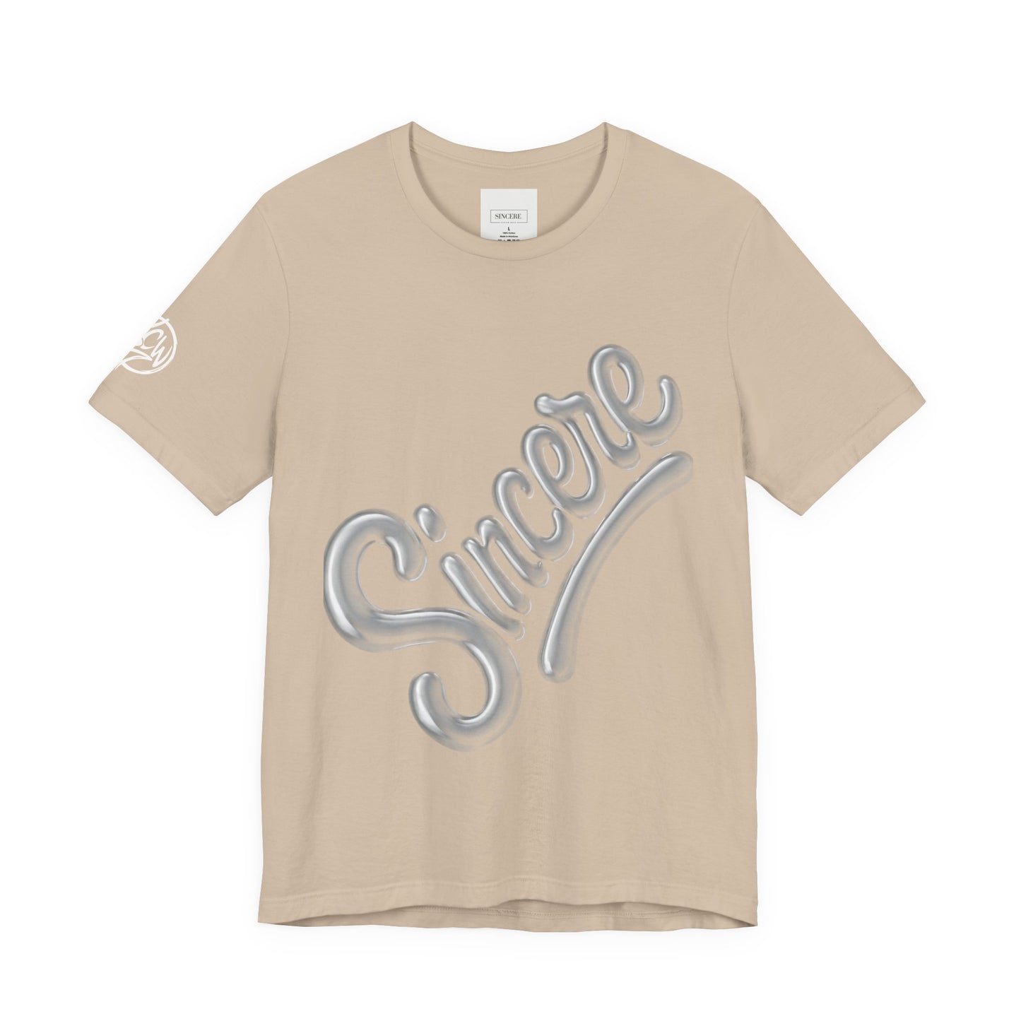 Sincere Graphic Tee, Unisex Short Sleeve Shirt, Casual Wear, Streetwear Fashion, Gift for Him/Her, Everyday Essentials