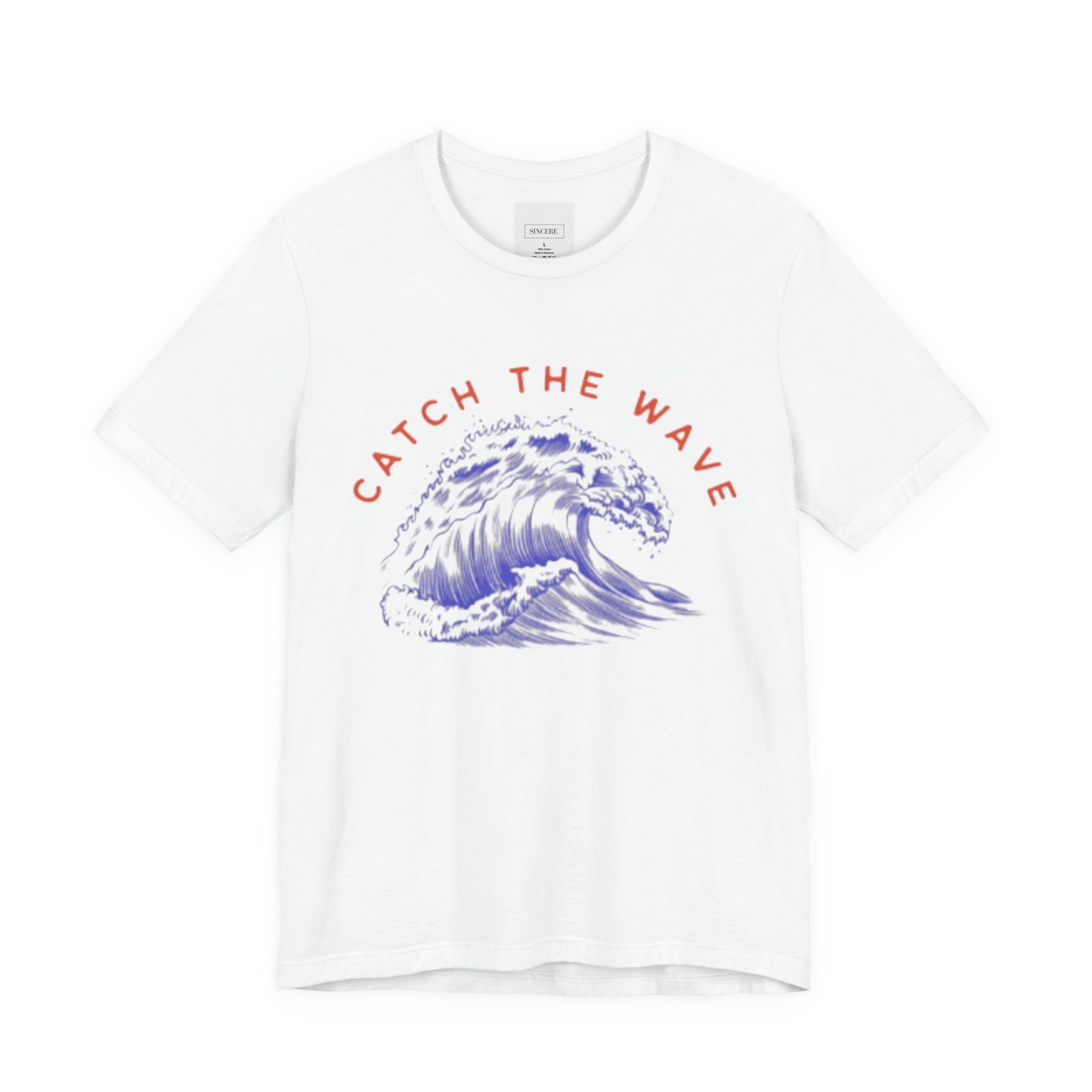 Catch The Wave Surf T‑Shirt — Vintage Wave Graphic Tee