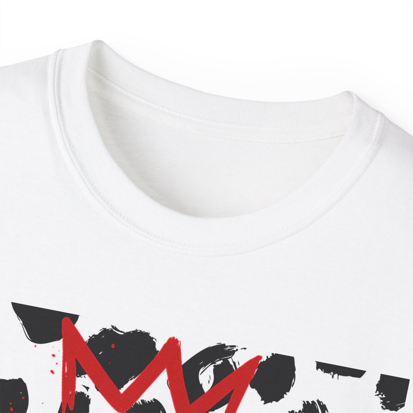 Leopard Crown 'S' Graphic T-Shirt — Bold Red Monogram Tee